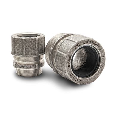 Crouse-Hinds Series CGB Neoprene Cable Gland Bushings with NPT Thread - 80°C Temperature Rating