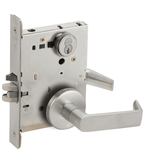 Schlage Commercial L9071R06B Classroom Security Mortise Lock with Large Format IC Core C Keyway