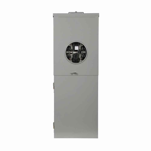 Eaton Residential Meter Breaker All-in-One 200A Single-Phase 16-Circuit NEMA 3R Aluminum Four-Jaw Lever Bypass 120/240V