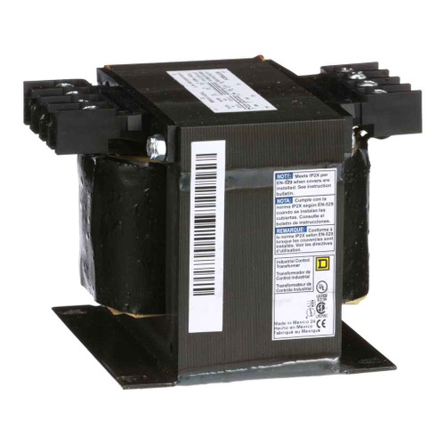 Schneider 9070T Type T Industrial Control Transformers — D15 Series, 50–5000 VA, Multi-Voltage Primary to 120V
