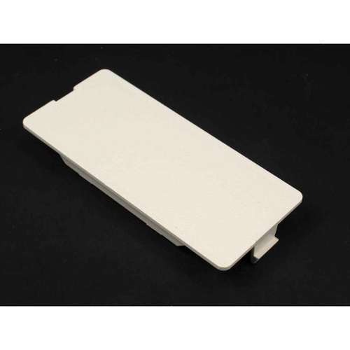 Wiremold 5507 Series Blank Faceplate - Ivory Plastic 4.233" x 1.891"