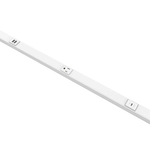 Wiremold 5' Plugmold Multioutlet System with USB-C and USB-A