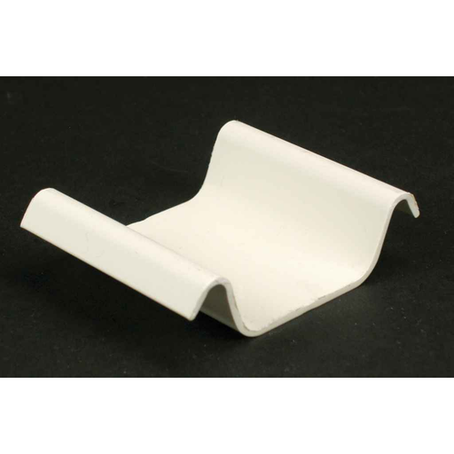 Wiremold 5400 Series Twin Cover Wire Clip 2.625 in Ivory Plastic Cable Management System, 100 Pack