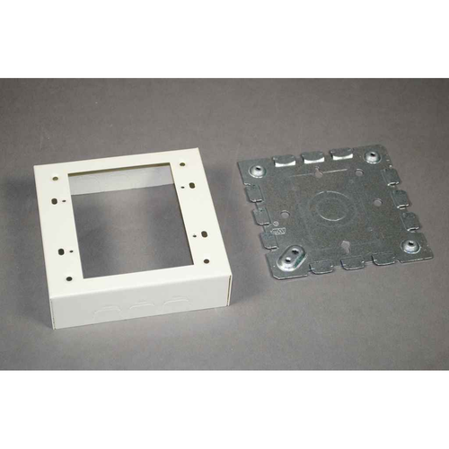 Wiremold Deep Switch & Receptacle Box - 500/700 Series - Steel Construction - 1.375 in Depth