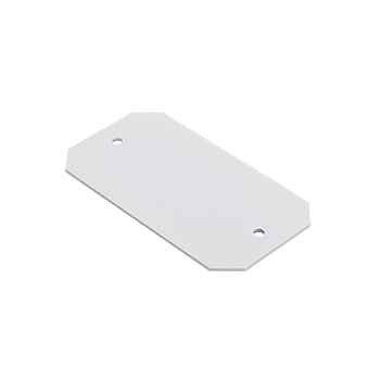 Wiremold Evolution 8AT Series Single-Gang Blank Device Plate