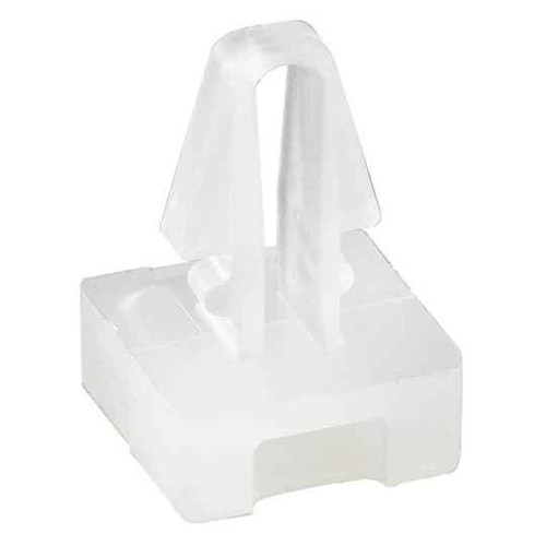 Ty-Rap Push-In Mounting Base, Natural Nylon 6.6 for Temperatures up to 85 Degrees Celsius