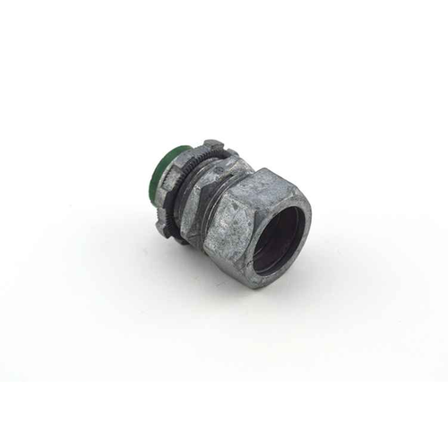 Bridgeport Fittings 1" EMT Compression Connector - Zinc Die Cast with Insulated Throat