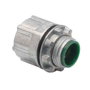 Bridgeport Fittings 3/4" Threaded Hub - Zinc Die Cast with Insulated Throat