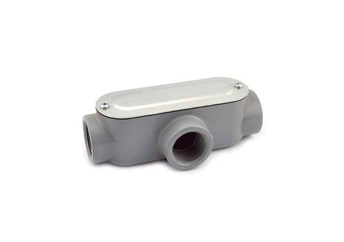 Bridgeport Type T Rigid and IMC Conduit Bodies - Aluminum with Cover and Gasket