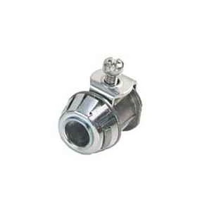 Bridgeport Fittings Whipper-Snap 3/8" Snap-In U-Shaped Strap Connectors with Insulated Throat