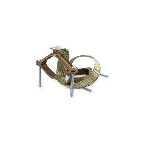 Bridgeport Fittings Bronze Bonding Jumper Assembly with Natural Finish