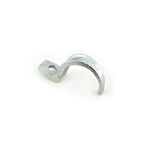 Bridgeport Fittings Malleable Iron Rigid Nail Straps with Zinc Electro-Plate Finish
