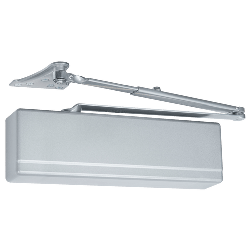 Sargent 351-UO TB EN Surface Door Closer, Universal Standard Arm, Thru Bolts, Sprayed Aluminum Enamel