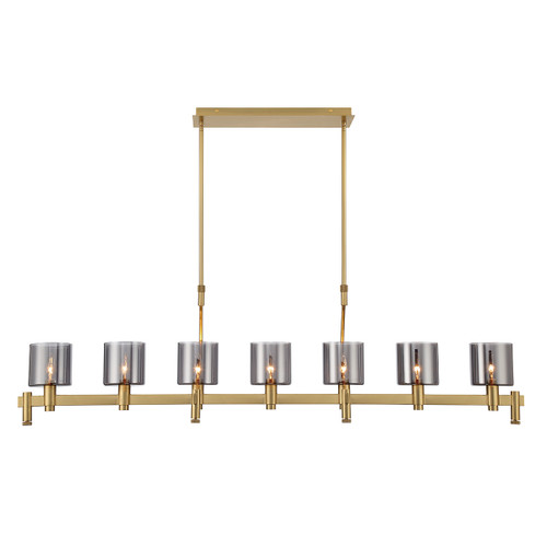 Eurofase Lighting Decato 7-Light 1-Tier Chandelier