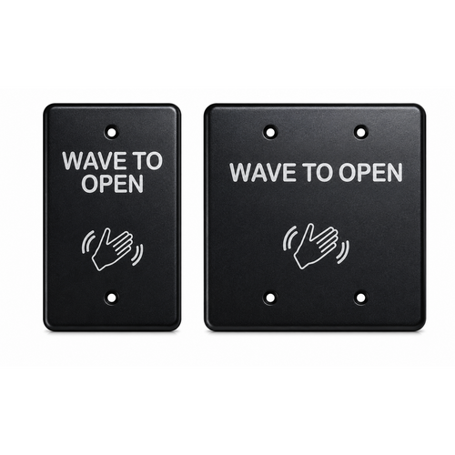 BEA 10MS08U Microwave Touchless Actuator with Single and Double Gang Compatibility