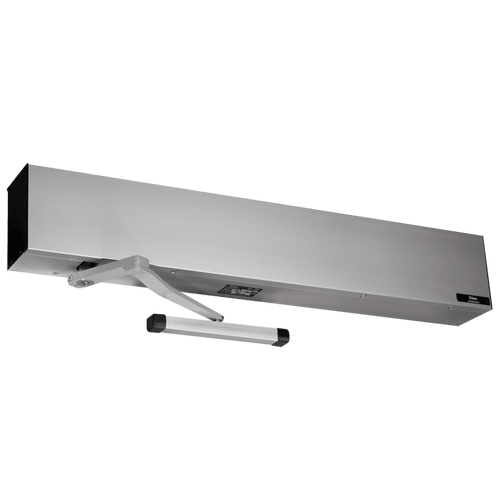 Record USA Low Energy Standard Profile Surface Mounted Electromechanical Door Operator, 39" Header, Slide Track Arm Standard, Pull Side Mounted, Up to 36" Door, Right Handed