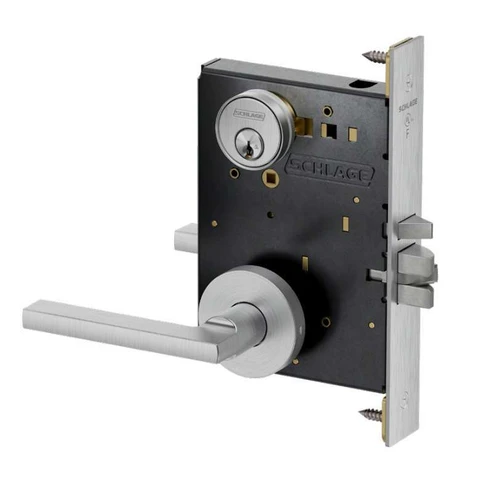 Schlage PM440 Grade 1 Privacy Deadbolt Mortise Lock, Non-Keyed