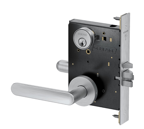 Schlage PM453 Grade 1 Entrance/Office with Deadbolt Mortise Lock, Keyed