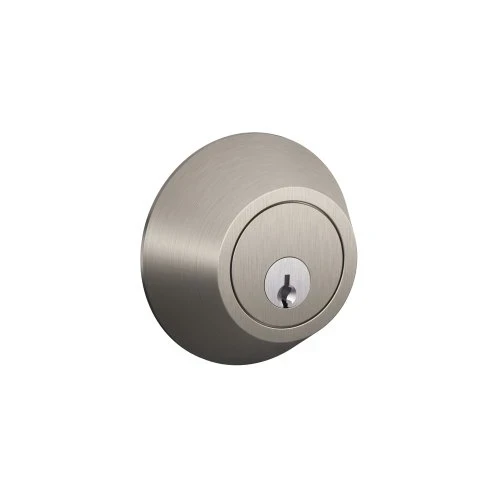WM - Schlage JD62V619 Satin Nickel Double Cylinder Deadbolt