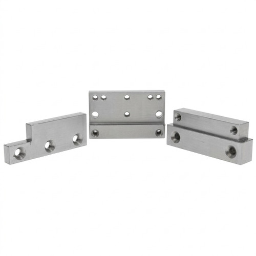 LCN 5030-417 Wood Mounting Clip Set AL, Mounting Offset Pivoted or, Butt Hung in Wood Frame, Included Two Clips
