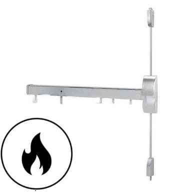 DORMA F9800 Series - Fire Rated 36" Grade 1 Surface Vertical Rod Exit Device, Narrow Stile Pushpad