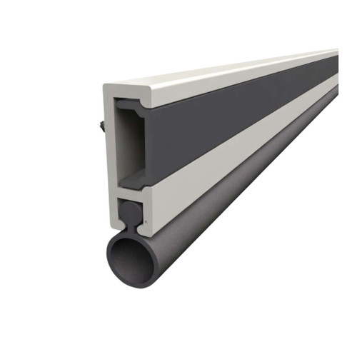 Zero International 8878A 84" Aluminum Door Gasketing with Snap-On Cover