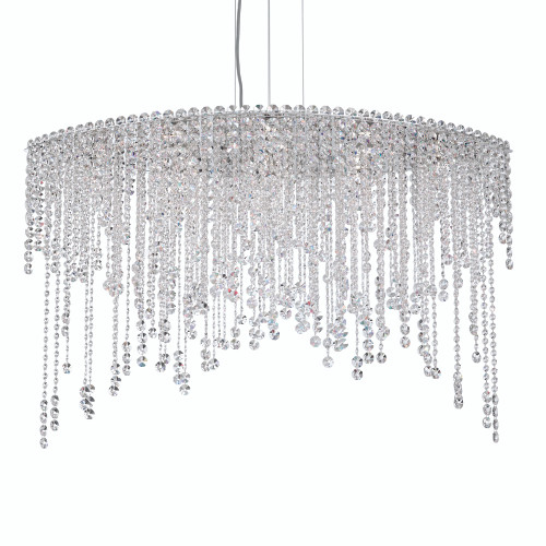 Schonbek SCH-CH4812N Chantant 8 Light 43in x 27in Linear Chandelier