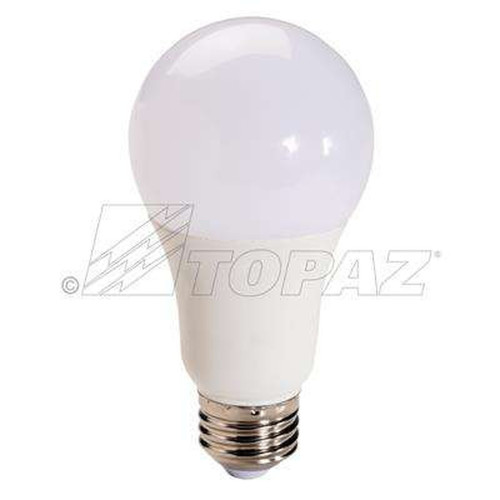 Topaz Lighting LED A19 Omnidirectional Lamp, 11W 5000K E26 Base, Dimmable
