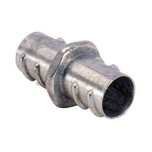 Topaz Lighting Screw-In Type Flexible Metallic Conduit Coupling, Zinc Die-Cast