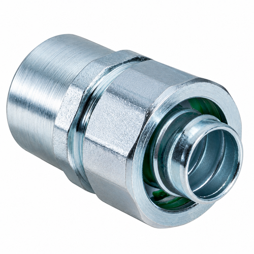Topaz Lighting 52SLT Liquidtight to Rigid Combination Coupling, Zinc-Plated