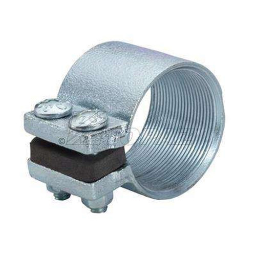 Topaz Lighting Malleable Iron Rigid Slip-On Coupling, Concrete-Tight Neoprene Gasket