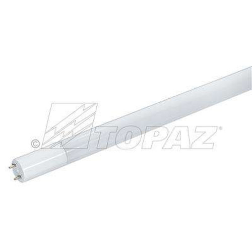 Topaz Lighting 14W 4 Ft Double-Ended Ballast Bypass LED T8 Tube Lamp, 4000K Frosted Glass, 120-277V (L4T8B8 Series)