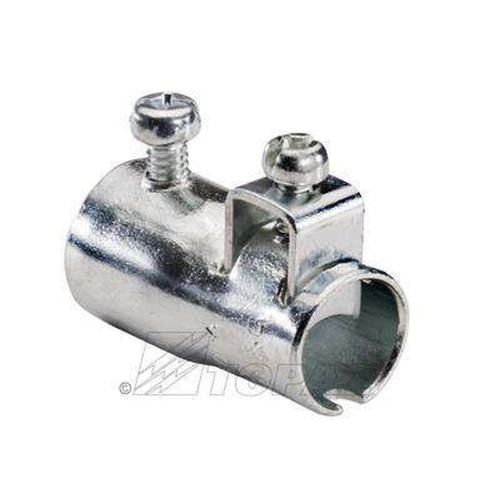 Topaz Lighting 3/4" EMT Set-Screw to Flex Combination Coupling, Steel Zinc-Plated