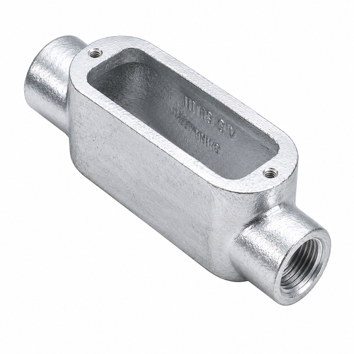 Topaz Lighting C1M Rigid Threaded Conduit Body, Malleable Iron