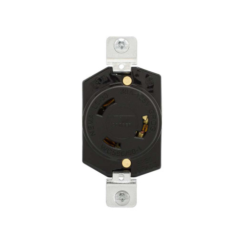 Cooper Wiring Devices Severe-Duty Locking Plug, 30A, Industrial Grade
