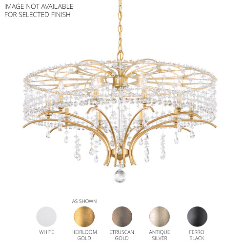 Schonbek SCH-TC1036N Bella Rose 10 Light 36in x 24in Chandelier