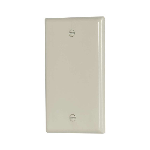 Cooper Wiring Devices Thermoset Blank Single-Gang Wallplate