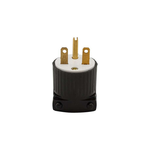 Cooper Wiring Devices Ultra Grip Plug, NEMA 6-15P, 15A/250V