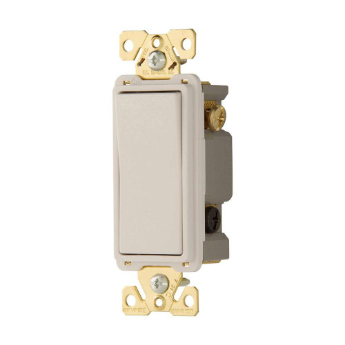 Cooper Wiring Devices 3-Way Decorator Paddle Switch, Antimicrobial, Thermoplastic