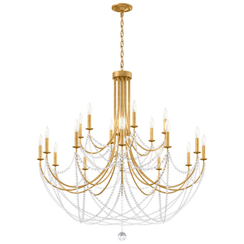 Schonbek SCH-RJ1018N Verdana 18 Light 43in x 42.5in Two-Tier Chandelier