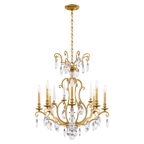 Schonbek SCH-RN3871N Renaissance Nouveau 8 Light 32in x 31in Chandelier