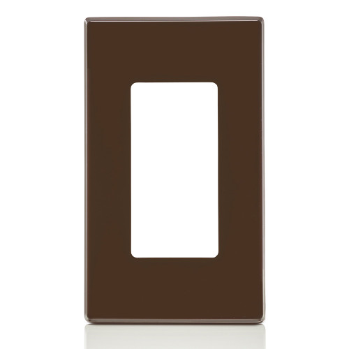 Leviton Polycarbonate Snap-On Mount Screwless Decorator Wallplate