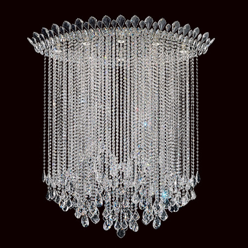 Schonbek SCH-TR4803N Trilliane Strands 8 Light 45in x 48.5in Flush Mount