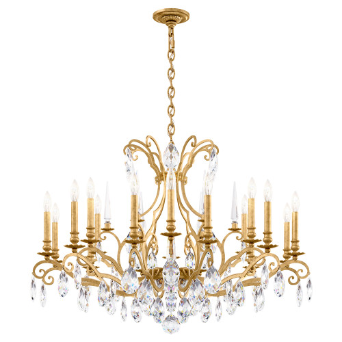 Schonbek SCH-RN3892N Renaissance Nouveau 18 Light 40in x 27.5in Chandelier