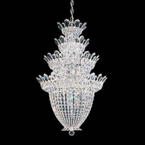 Schonbek SCH-5848 Trilliane 24 Light 24in x 38in Four-Tier Pineapple Chandelier