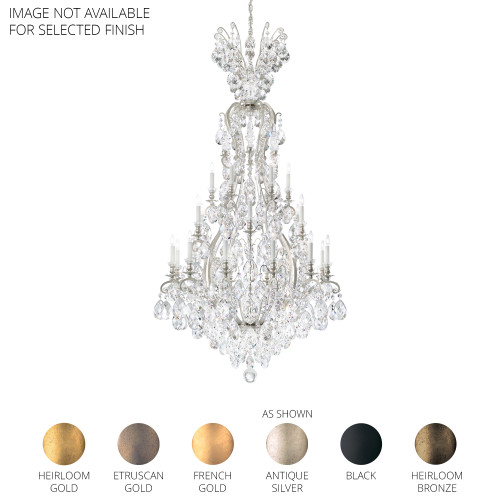 Schonbek SCH-3783 Renaissance 24 Light 36in x 72in Chandelier