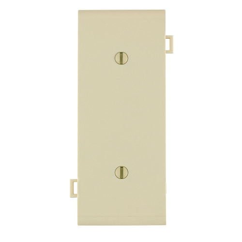Leviton PSC14-T 1-Gang Blank Wallplate, Thermoplastic Nylon