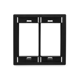 Leviton Dual-Gang MOS Wallplate, Multi-Color