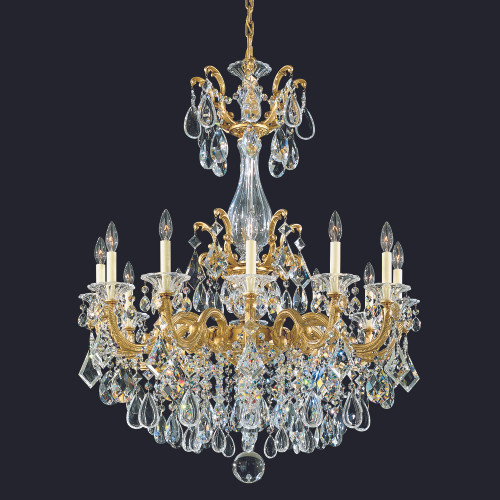 Schonbek SCH-5011 La Scala 12 Light 33in x 41in Chandelier