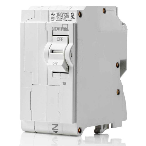 Leviton Standard 2-Pole Branch Circuit Breaker